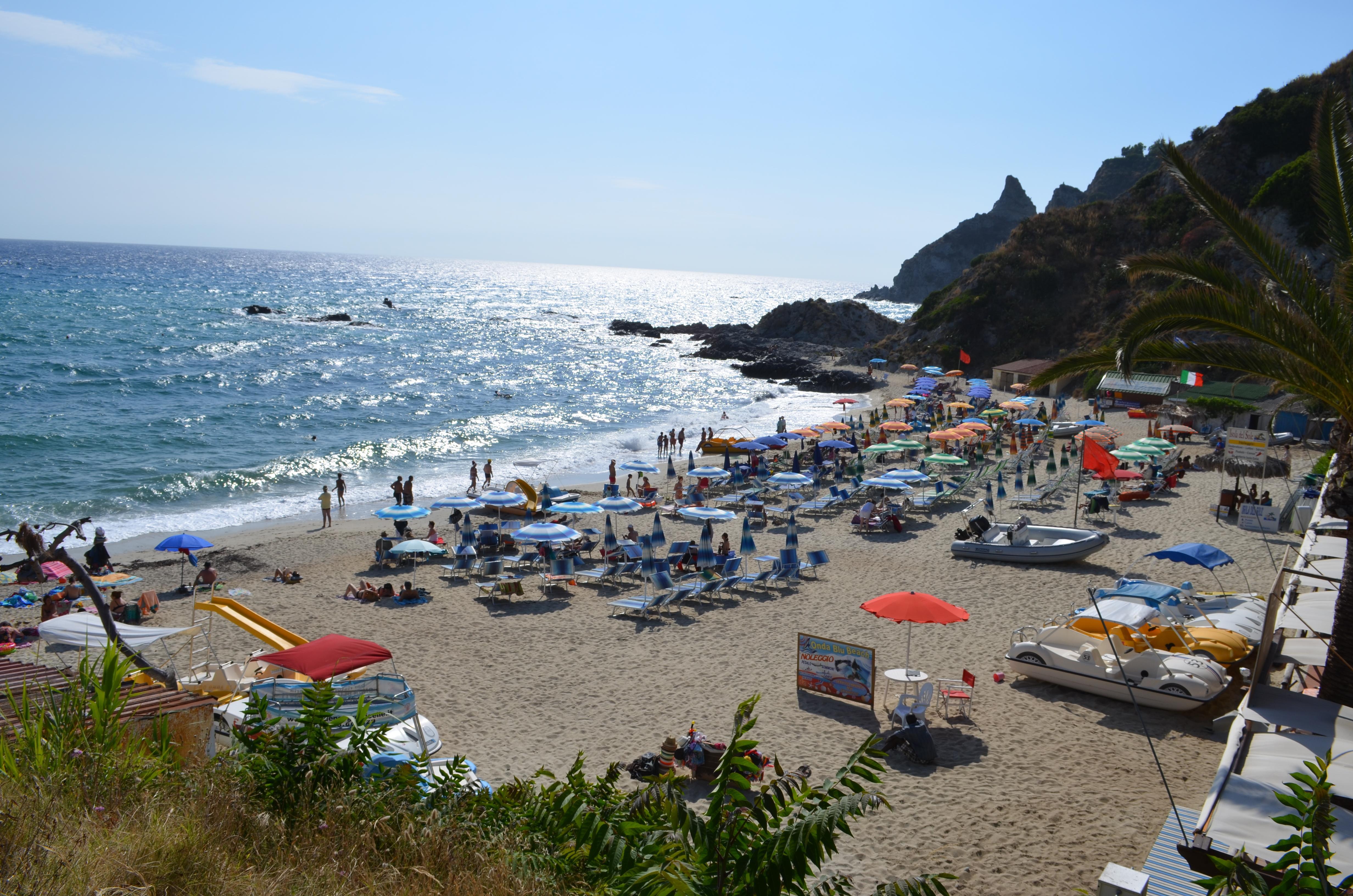 Hotel Marinella Capo Vaticano Exteriör bild